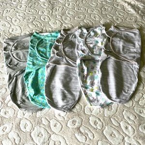 SwaddleMe SM/MED swaddle set of 5